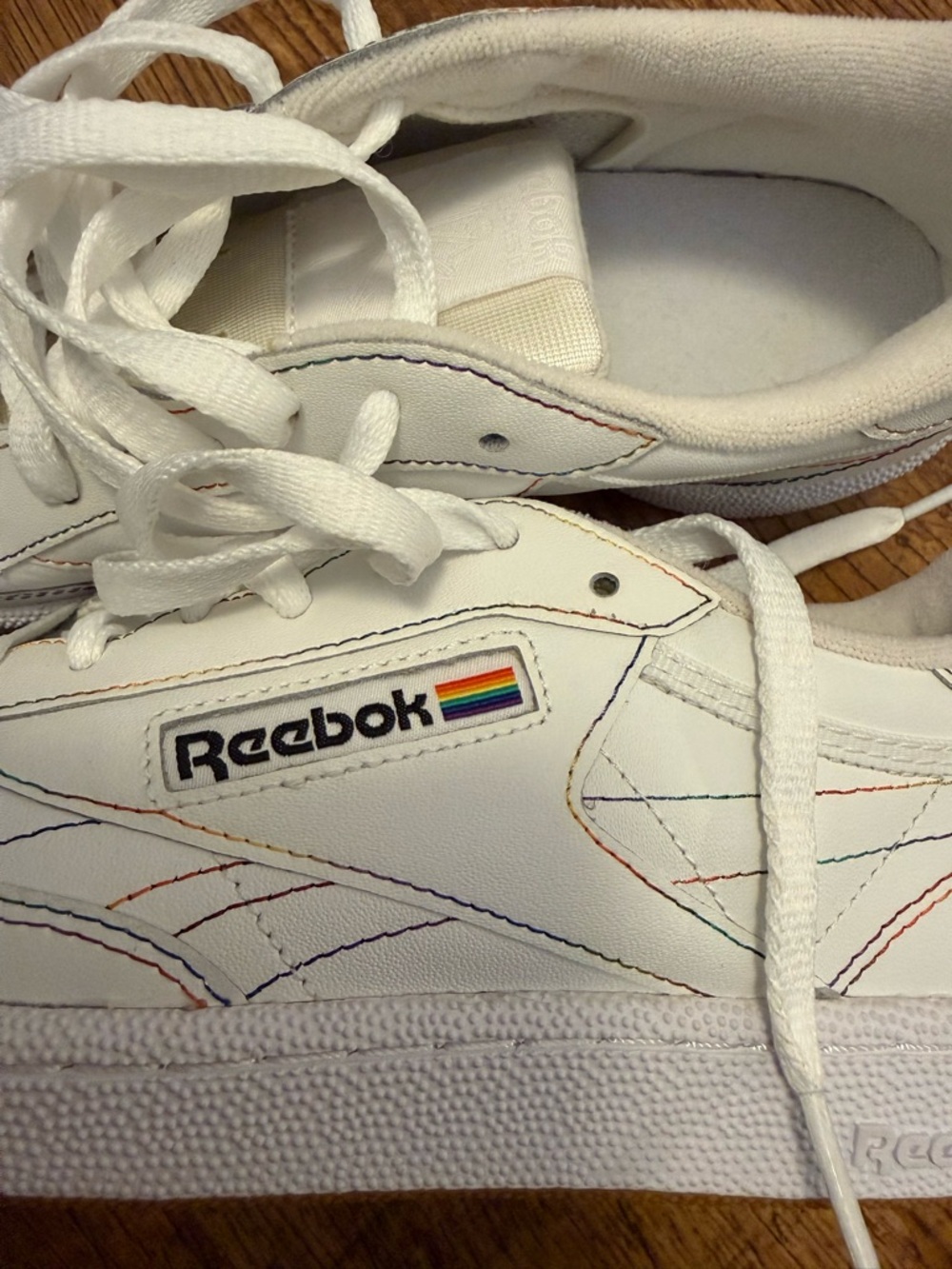 Reebok club C 85 “pride” classic tennis sneakers. - Picture 2 of 12